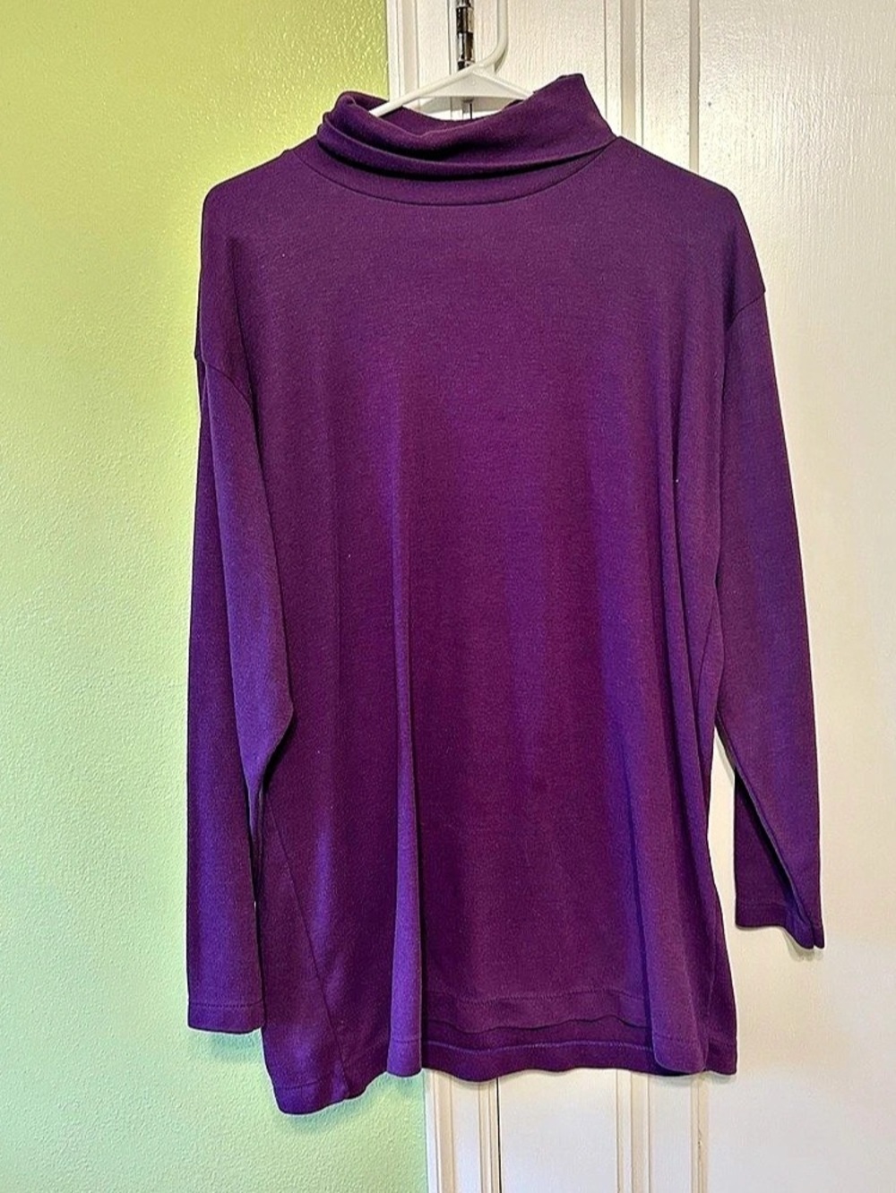 Vintage Purple Turtleneck
